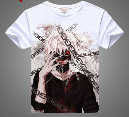 Anime Printed Men Fashion T-Shirt
