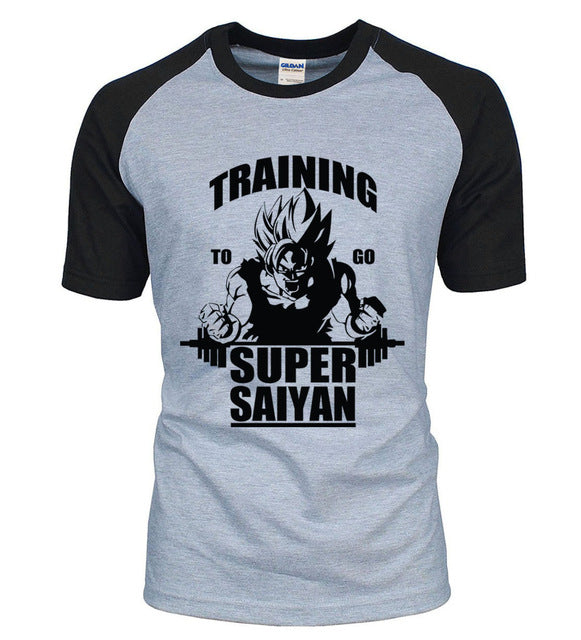 Anime Dragon Men Casual T-Shirt