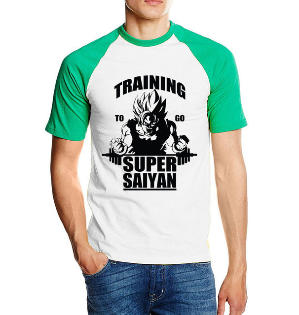 Anime Dragon Men Casual T-Shirt