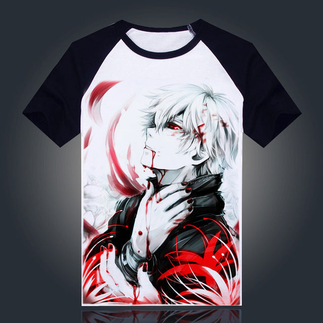 Anime Cosplay Men Costume T-Shirt