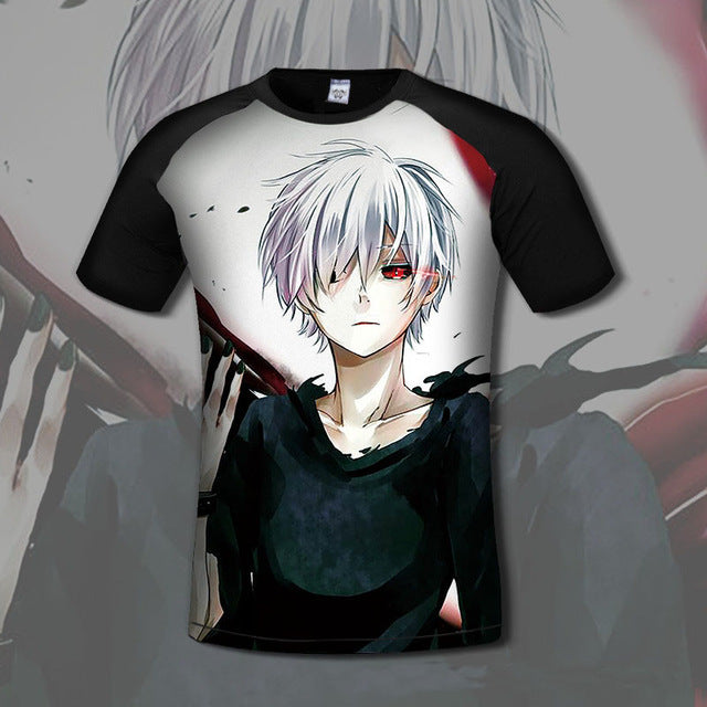 Anime Quality Printed Fashion Men T-Shirt