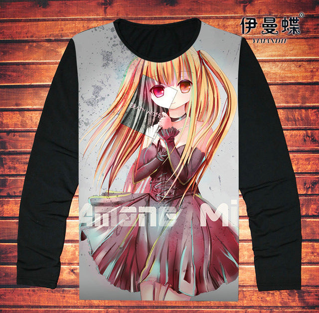 Anime Death Note Men Fashion T-Shirt