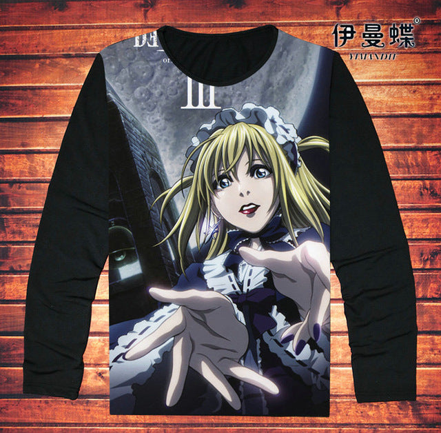 Anime Death Note Men Fashion T-Shirt