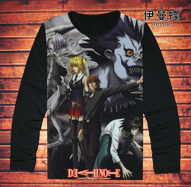 Anime Death Note Men Fashion T-Shirt