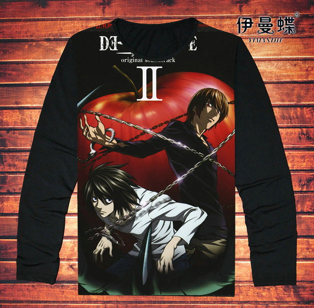 Anime Death Note Men Fashion T-Shirt