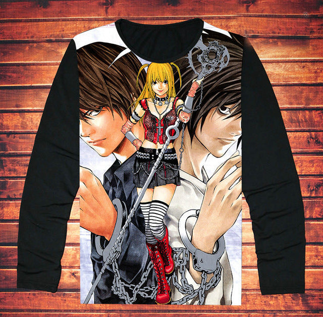Anime Death Note Men Fashion T-Shirt