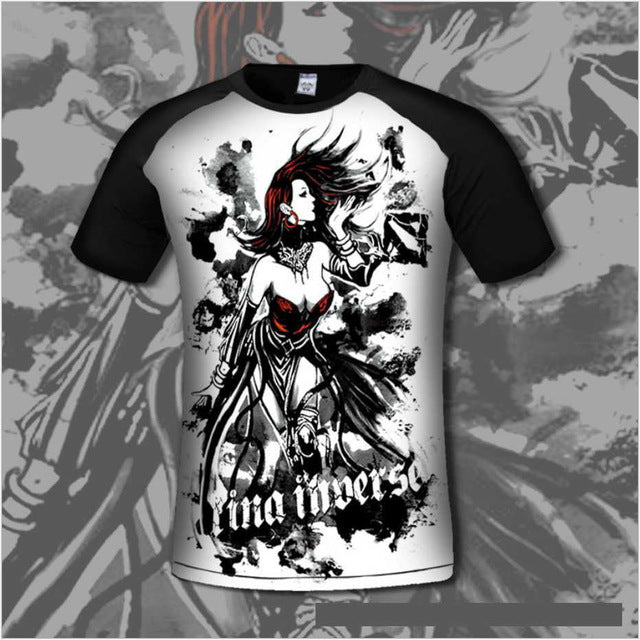 Anime Flexible Men Casual T-Shirt
