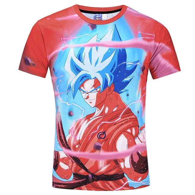 Casual Men Anime Fashion T-Shirt