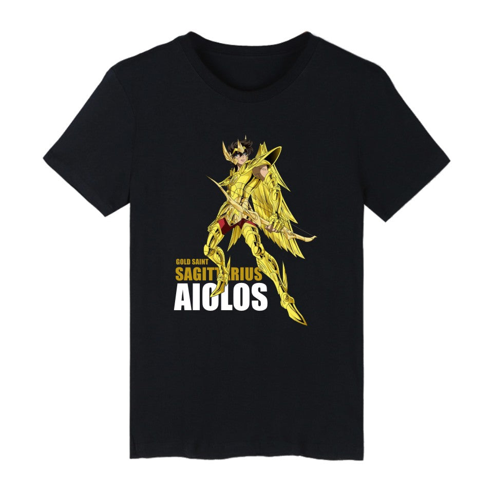 Anime Casual Men Printed T-Shirt