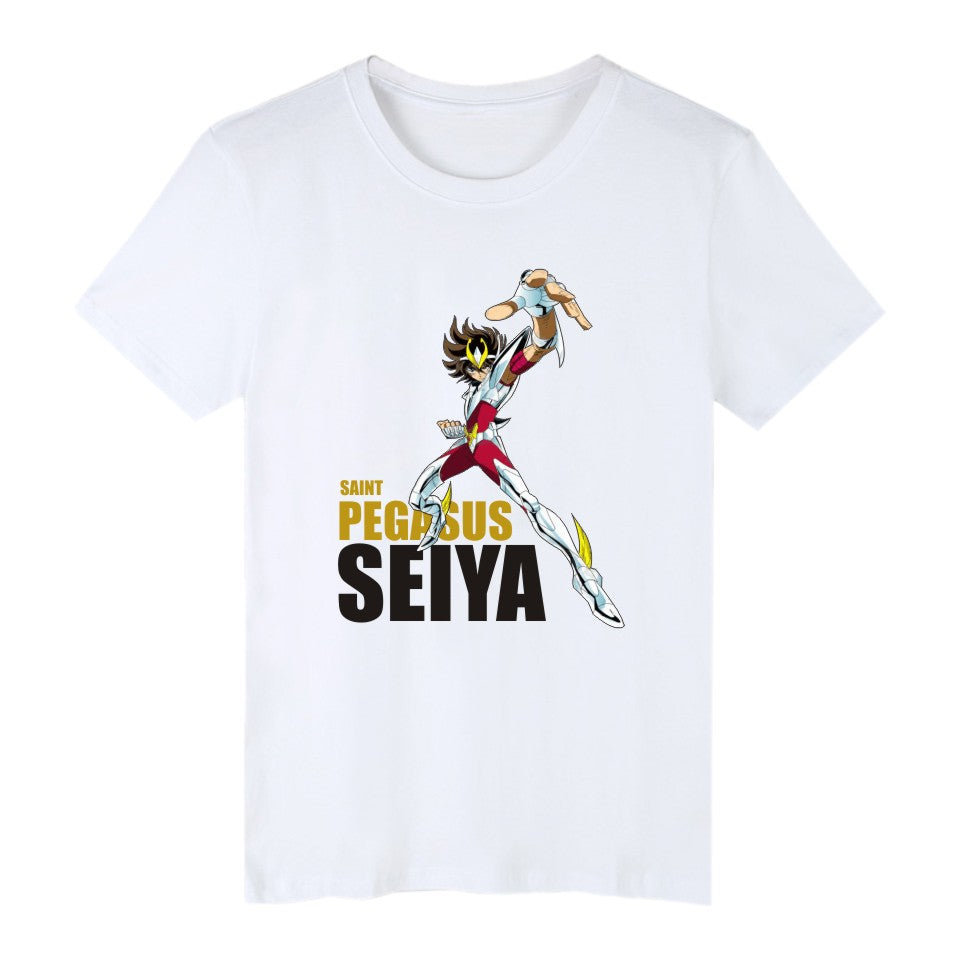 Anime Casual Men Printed T-Shirt