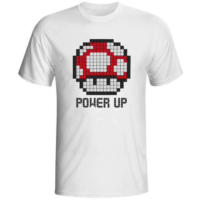Anime Cartoon Men Printed T-Shirt