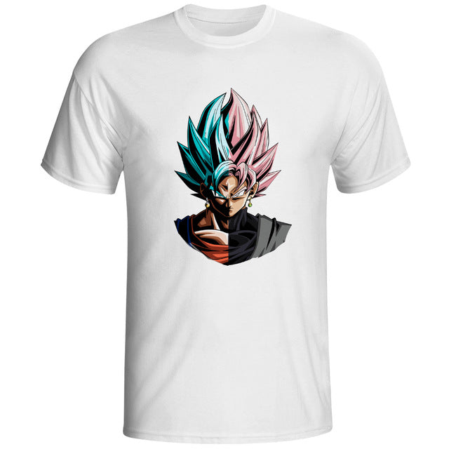 Anime Cartoon Men Printed T-Shirt