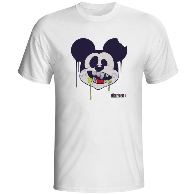 Anime Cartoon Men Printed T-Shirt