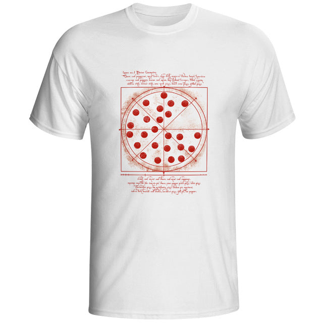 Anime Cartoon Men Printed T-Shirt