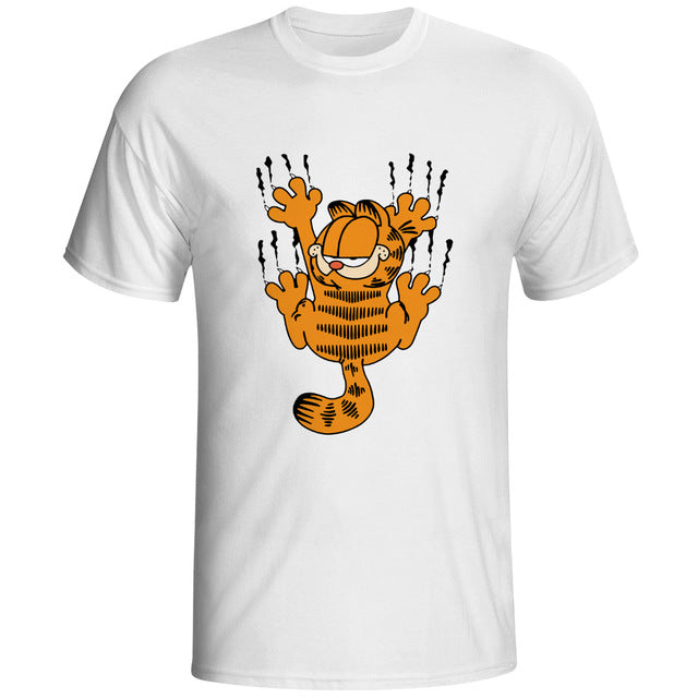 Anime Cartoon Men Printed T-Shirt