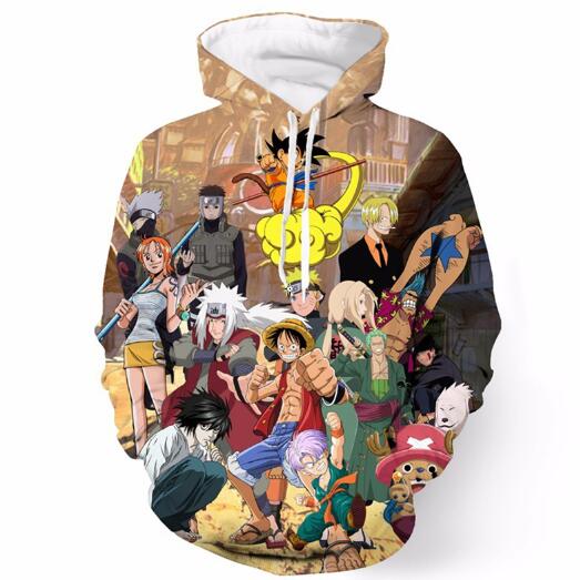 Fashion Kids Anime Hoodies