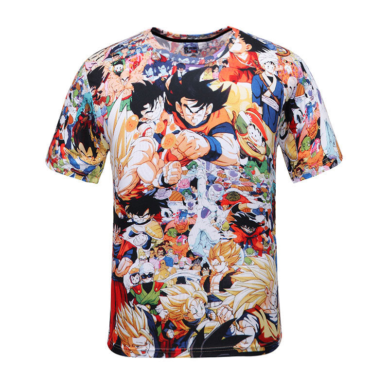Casual Dragon Ball Adult Anime T-Shirt