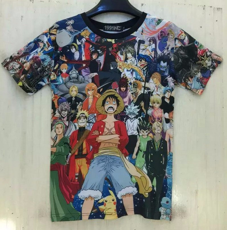 Fashion Men Anime T-Shirt
