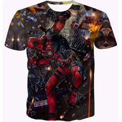 Casual Adult Design Anime T-Shirt
