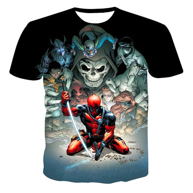 Casual Adult Design Anime T-Shirt
