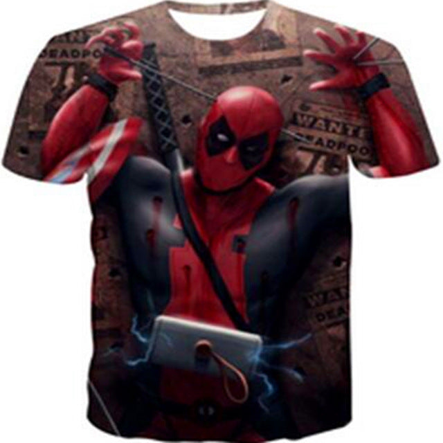 Casual Adult Design Anime T-Shirt
