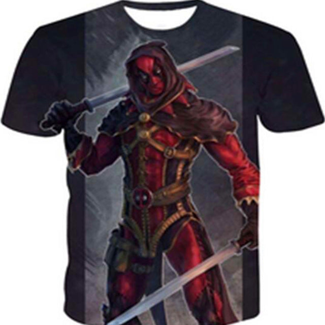 Casual Adult Design Anime T-Shirt