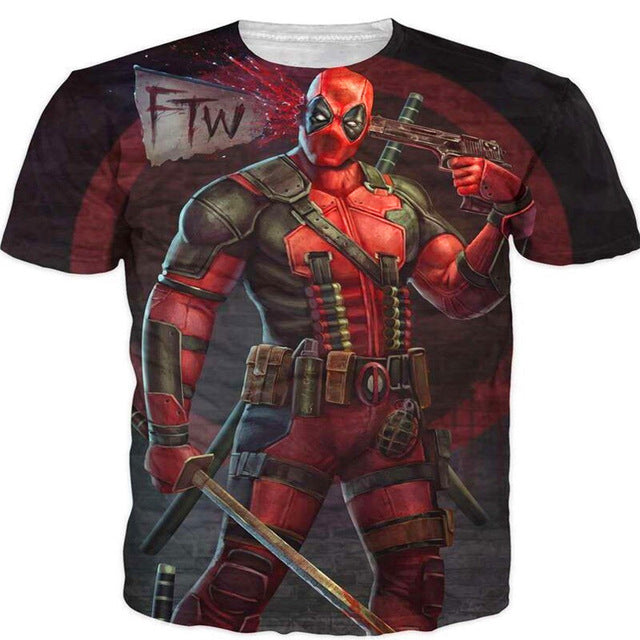 Casual Adult Design Anime T-Shirt