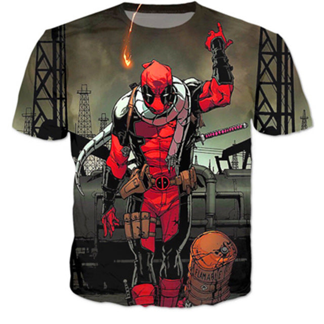 Casual Adult Design Anime T-Shirt
