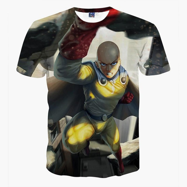 Anime Men Fashion T-Shirt