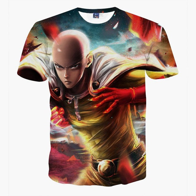 Anime Men Fashion T-Shirt