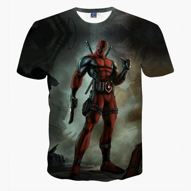 Anime Men Fashion T-Shirt