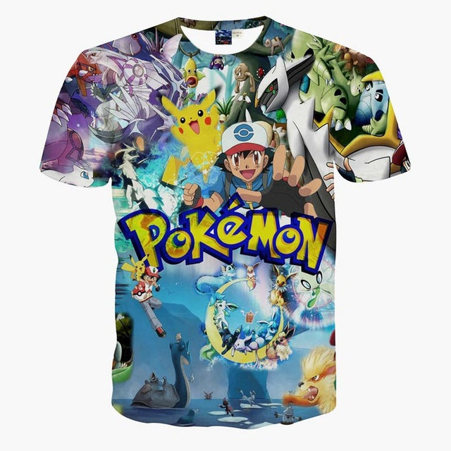 Anime Men Fashion T-Shirt