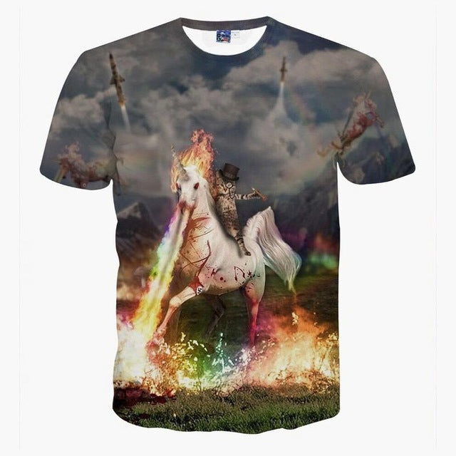 Anime Men Fashion T-Shirt