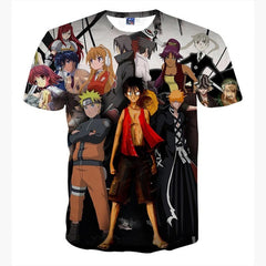 Anime Men Fashion T-Shirt