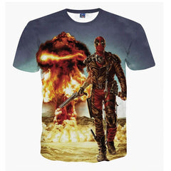 Kids Fashion Anime Printed T-Shirt