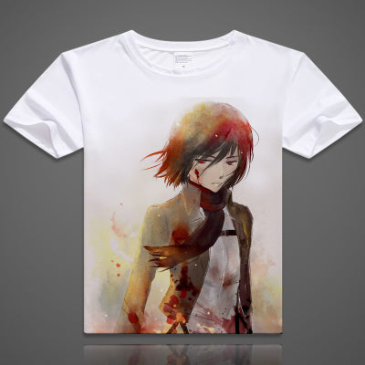 Anime Printed Men Fashion T-Shirt