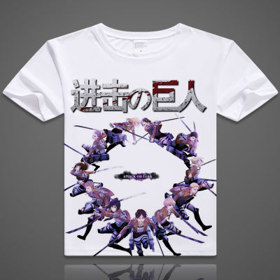 Anime Printed Men Fashion T-Shirt