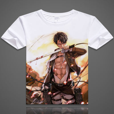 Anime Printed Men Fashion T-Shirt