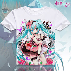 Anime Cosplay Women Printed T-Shirt
