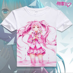 Anime Cosplay Women Printed T-Shirt