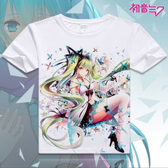Anime Cosplay Women Printed T-Shirt