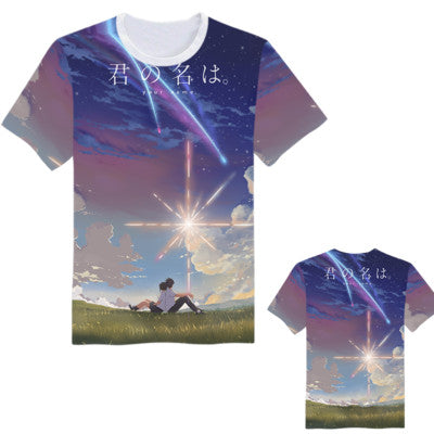 Fashion Men Anime T-Shirt
