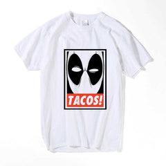 Printed Deadpool Anime Men T-Shirt