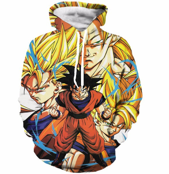 Classic Cartoon Men Anime Hoodies