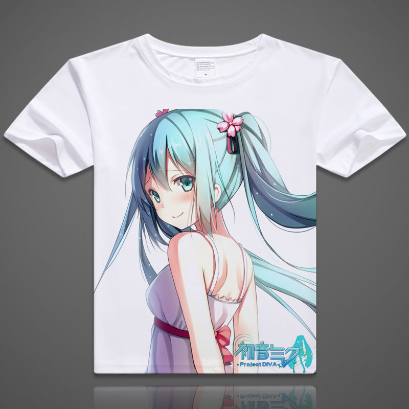 Anime Cosplay Women Printed T-Shirt