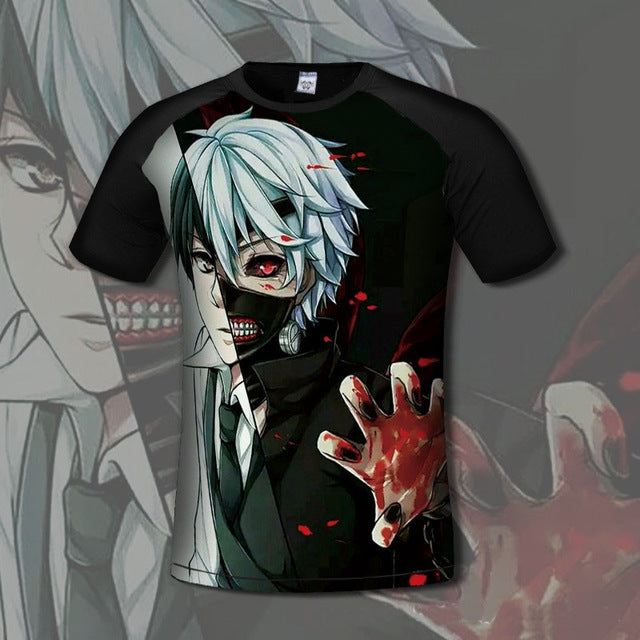 Anime Quality Printed Fashion Men T-Shirt
