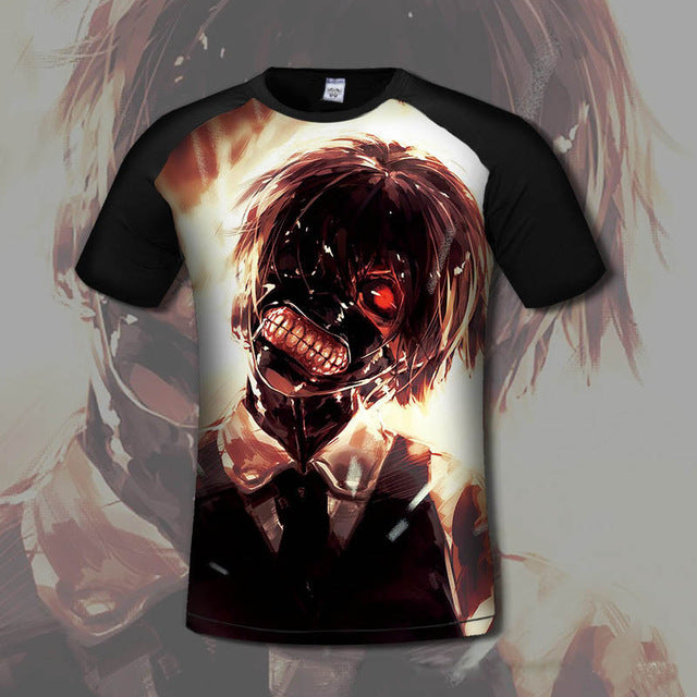 Anime Quality Printed Fashion Men T-Shirt