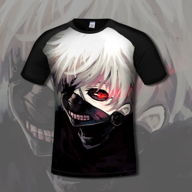 Anime Quality Printed Fashion Men T-Shirt