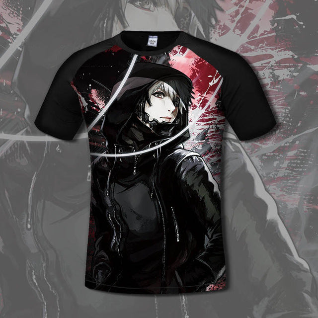 Anime Quality Printed Fashion Men T-Shirt