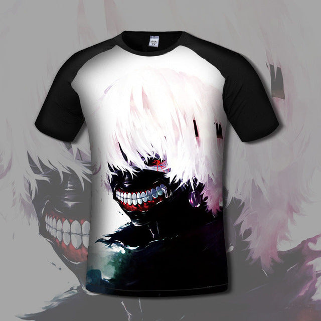 Anime Quality Printed Fashion Men T-Shirt